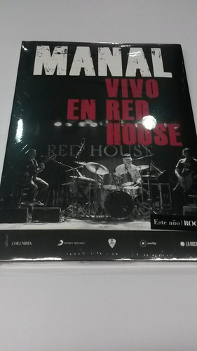 Dvd+cd Manal Vivo En Red House  Open Music