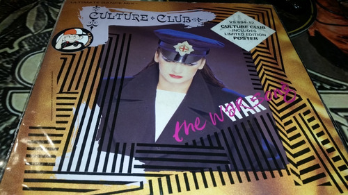 Culture Club The War Song Ultimate Dance Mix Con Poster Maxi