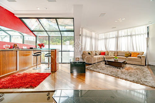 Imagem 3 de 26 de Alphaville 10 - Casa 800m² - 4 Suítes, Amplo Terreno, Piscina, Academia, Pomar, Orquidário - Cnc1559
