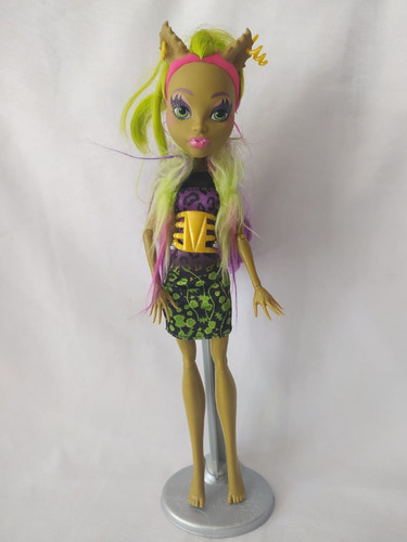 Clawvenus Clawdeen Muñeca Monster High Freaky Fusion Mattel