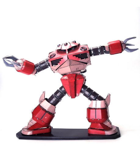 Imagen 3 de 5 de Leo Rompecabezas De Metal En 3d Gundam Anime Robot