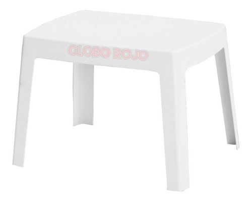 Mesa Ratona Auxiliar Plastico Reforzada Apilable 60x47cm