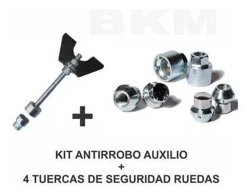 Combo Premium Bkm Antirrobo 4 Ruedas + Auxilio S10 2012 +