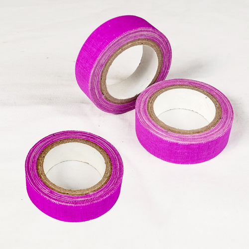 Pack 3 Cintas Adhesivas Fluorescente Uv Luz Negra