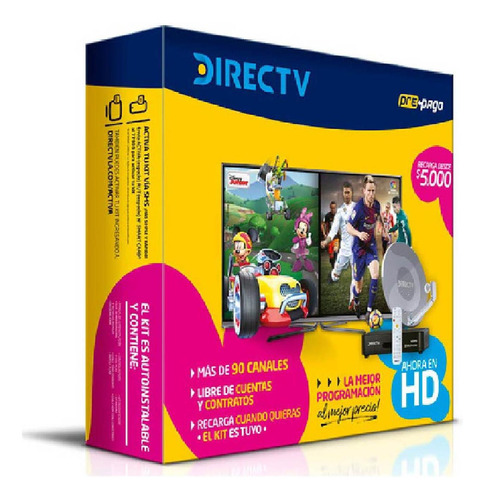 Antenas - Kit Prepago Direct Tv Hd