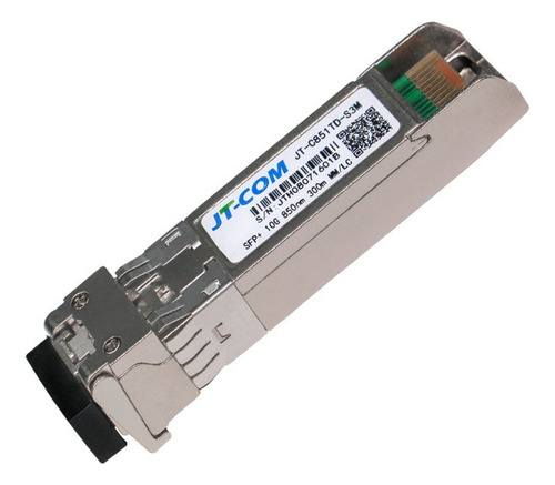 Sfp+ Conector Fibra 2lc 10gbytes Multimodo 850nm 300m Jt-com