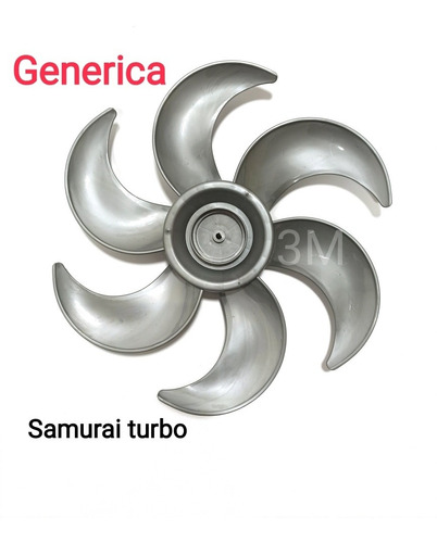 Hélice Samurai Turbo Silence  (6 Aspas) 