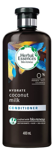 Acondicionador Herbal Essences Coconut Milk Bío:Renew 400 Ml