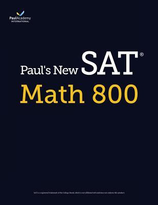 Libro Paul's New Sat Math 800 - Paul Academy International