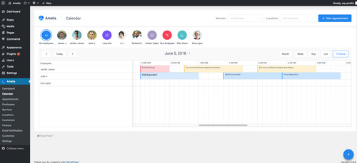 Amelia - Plugin De Agendamento Wordpress Premium