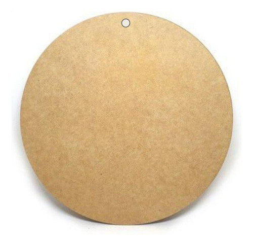 Corazon/circulo 5cm Figura Fibrofacil Mdf3 Agujero Adorno 