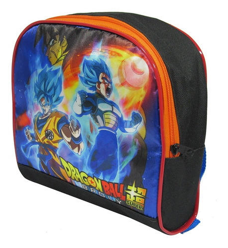 Kit Escolar Mochila De Costas Dragon Ball Super Tamanho G