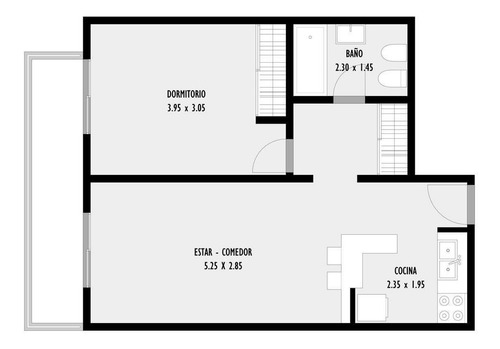 Imagen 13 de 13 de Departamento - La Plata
