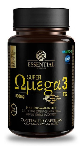 Super Omega 3 Tg (120caps) Essential Nutrition