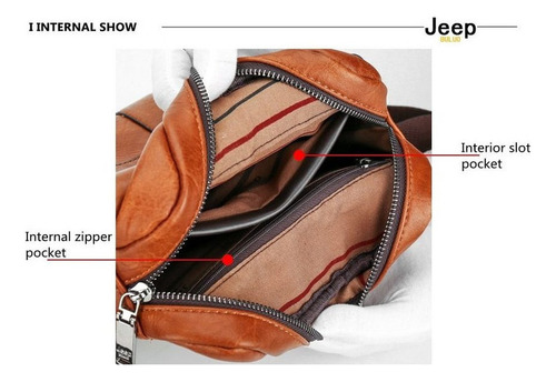 . Bolso De Piel Para Hombre Con Bandolera Empresarial