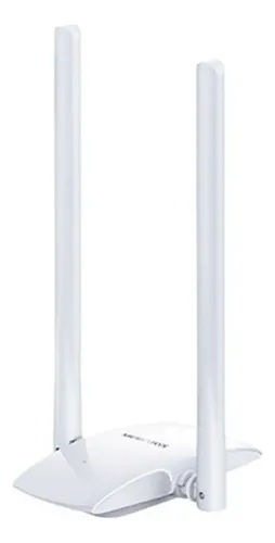 Adaptador Wi-fi Usb Mercusys Mw300uh Doble Antena 300mbps