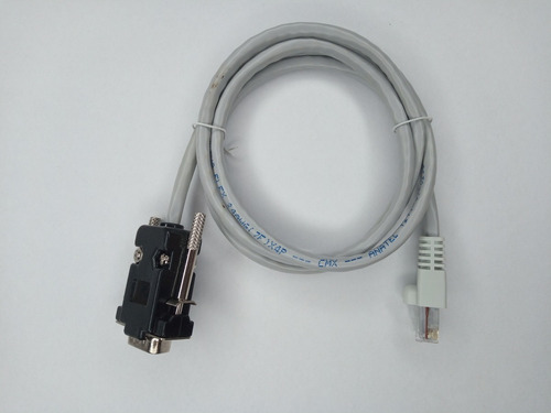 Cabo Rs 232 Db9 Macho X Rj45 Macho 2 Metros Env 