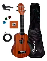Comprar Ukulele Soprano Guk-21ws Cu002Fcaptador + Capa+ Acessórios