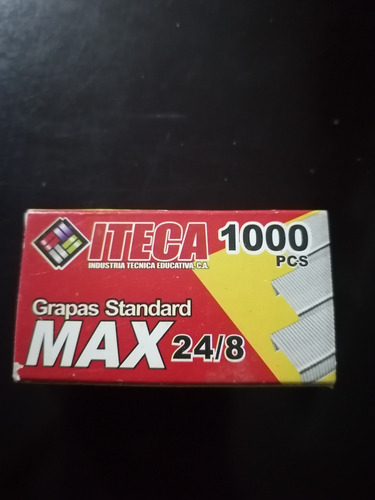 Grapas Standard Max 24/8  1000 Pcs