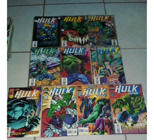 Lote 84 Cómics Inglés Marvel 2099 Hulk, Doom, Ravage Spider 