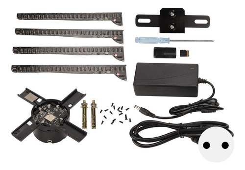 Proyector De Hologramas 3d, Ventilador De 4 Aspas, 2000 X