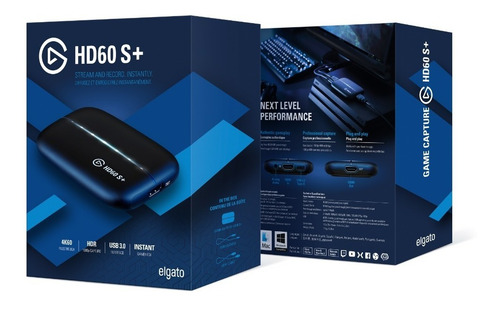 Imagen 4 de 6 de Capturadora Corsair Elgato Hd60 S+ Pc Ps4 Nintendo Xbox One