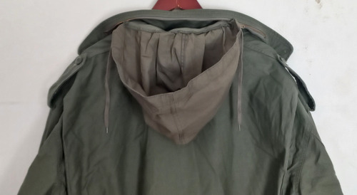 Campera Marca Alpha Industries Verde Militar Modelo M65 Xxl (Usado)