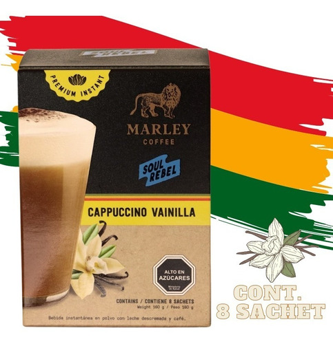 Cafe - Marley Coffee - Soul Rebel -capuc. Vainilla - Instant