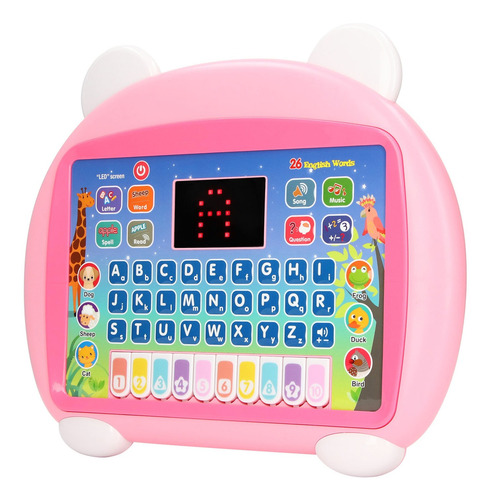 Tableta De Aprendizaje Led Para Niños, Electrónica Educativa