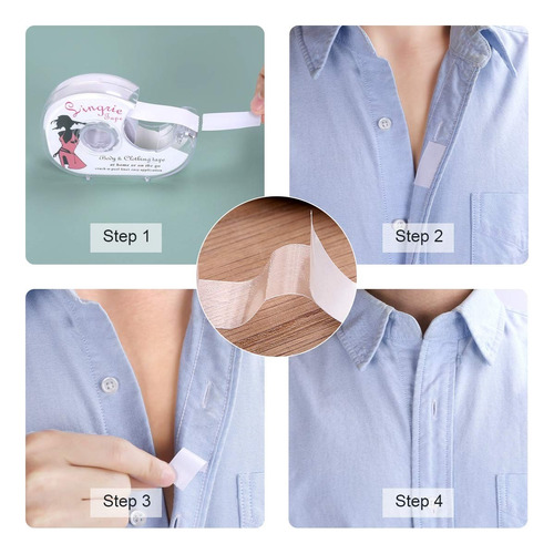 Cinta Doble Cara Para El Cuerpo Y La Ropa (lingerie Tape)