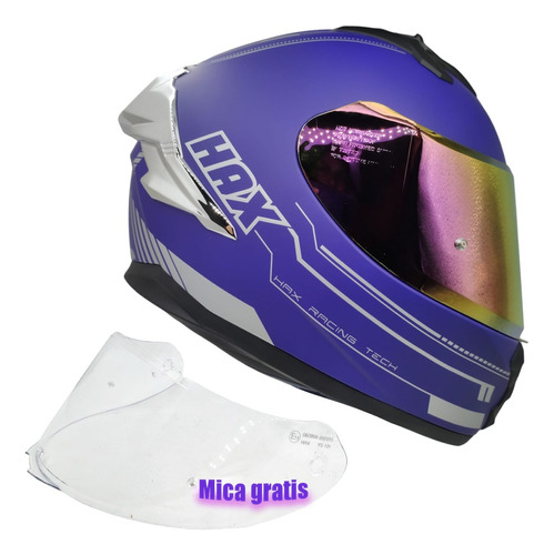 Casco Hax Ece2206 Dot Nueva Generacion 2.0 + Mica Gratis