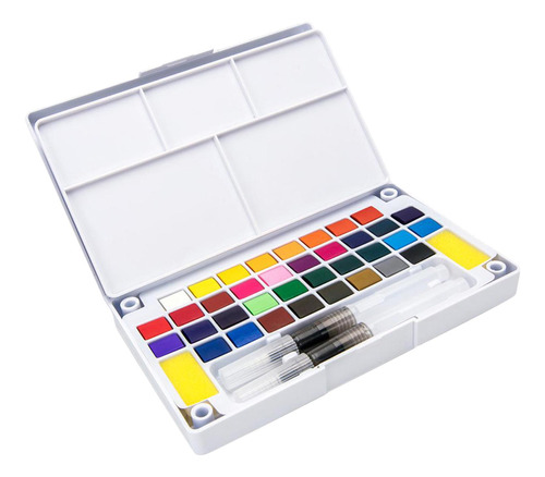 Set De Pinturas De Acuarela, Kit De 24 Colores Para Artistas