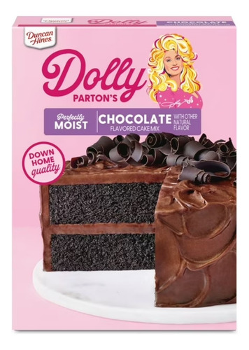 Duncan Hines Dolly Parton 510g | Mezcla Para Pastel 2 - Pack
