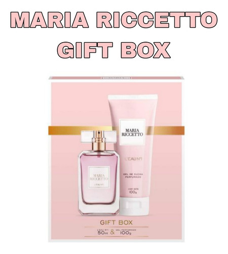 Maria Riccetto Pack Perfume 50 Ml + Gel De Ducha