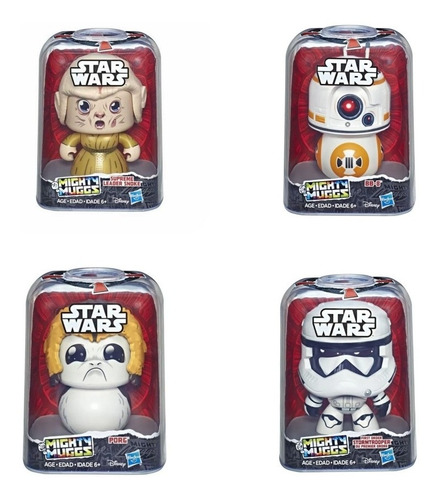 Colección 4 Figuras Mighty Muggs - Star Wars - Hasbro