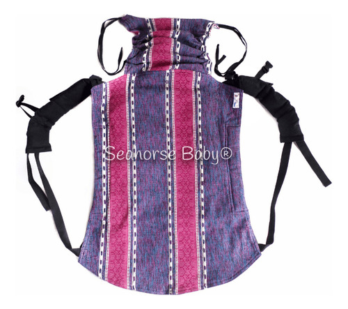 Onbuhimo Pink & Blue Portabebe Mochila Ergonomica