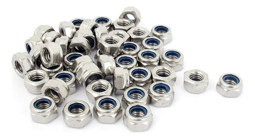 Porca Auto Travante Inox M16 (chave 24) Parlock Inox - 20un