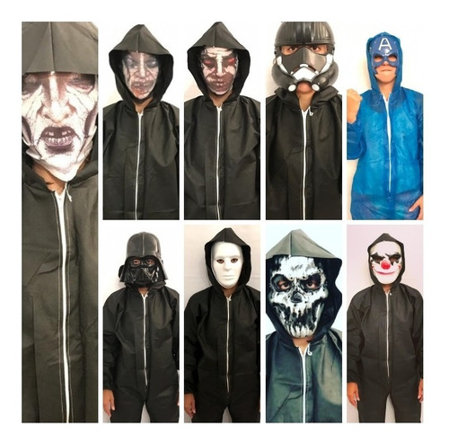 Disfraz Halloween Terror Y Fiesta Todos Los Talles!