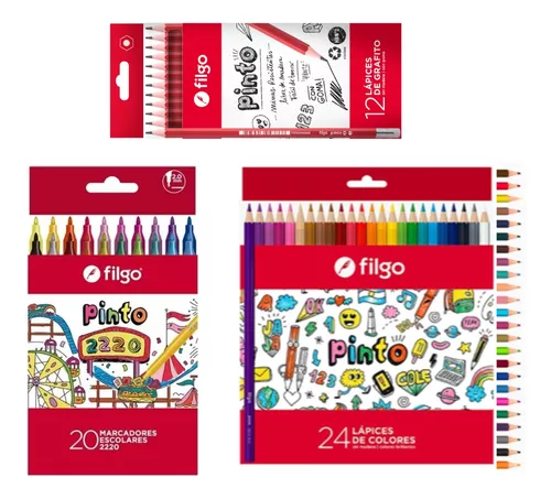 Kit De Fibras Para Colorear