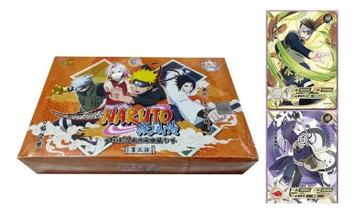 Display 36 Sobres Naruto Shippuden V5 Cartas Coleccionables