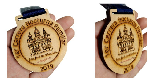 Medalla Mdf 5.5mm 15pzs Sin Listón