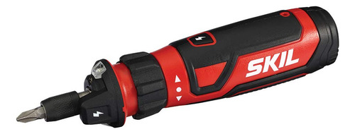 Destornillador Inalámbrico Recargable 4 V Con 45 Brocas Incl Rojo/negro Frecuencia