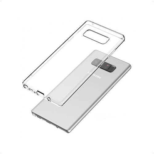 Funda Protector Silicona Trasparente Samsung Note 8 - Otec