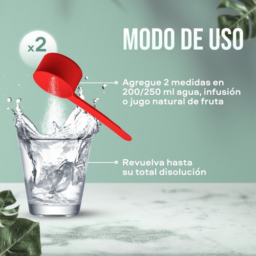 Imagen 5 de 10 de Pack 2x Colageno Hidrolizado + Vit C +magnesio.