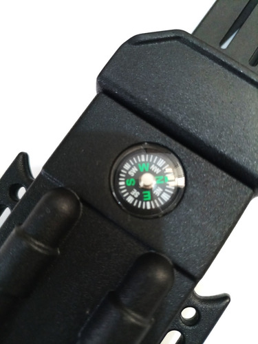 Imagen 4 de 10 de Cuchillo Táctico Tipo Cazador, Incluye Funda De Polímero