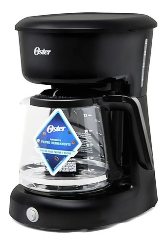 Cafetera Oster De 12 Tazas Filtro Permanente | MercadoLibre