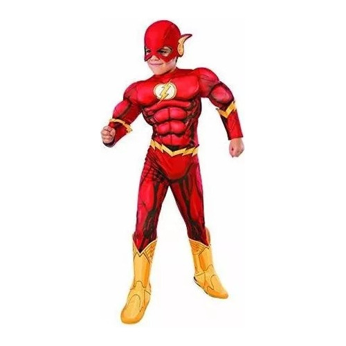 Disfraz Niños  Superheroes Flash Deluxe Child Costume