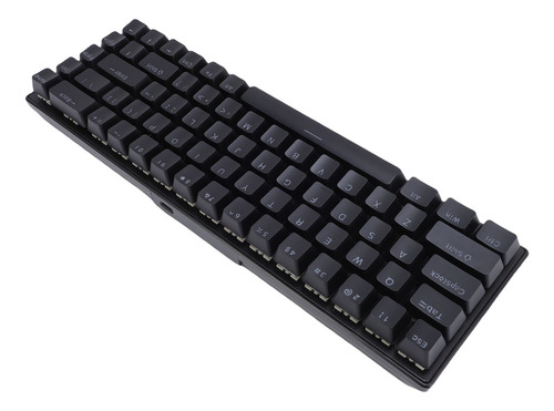 Teclado Mecânico Para Jogos, 68 Teclas, Com Fio, Luz De Fund