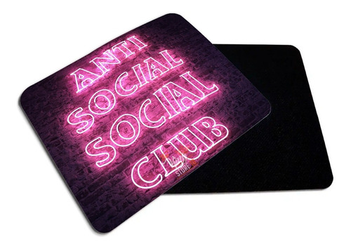 Mouse Pad, Moda, Anti Social Social Club 21*17cm