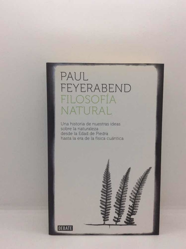 Filosofía Natural - Paul Feyerabend - Filosofía
